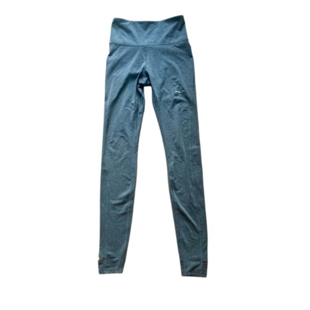 RLX Ralph Lauren Gray Performance Leggings High-Waisted Stretch